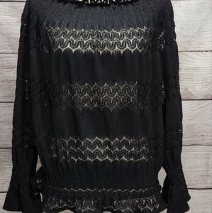 NEW!!! Women's boutique off the shoulder blouse Sz.XL